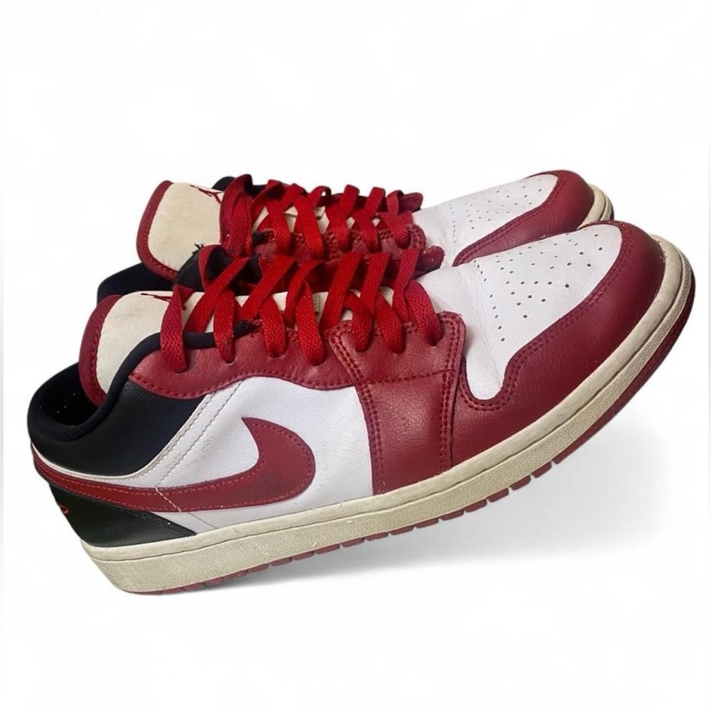 Nike Red and White Women's Sneakers